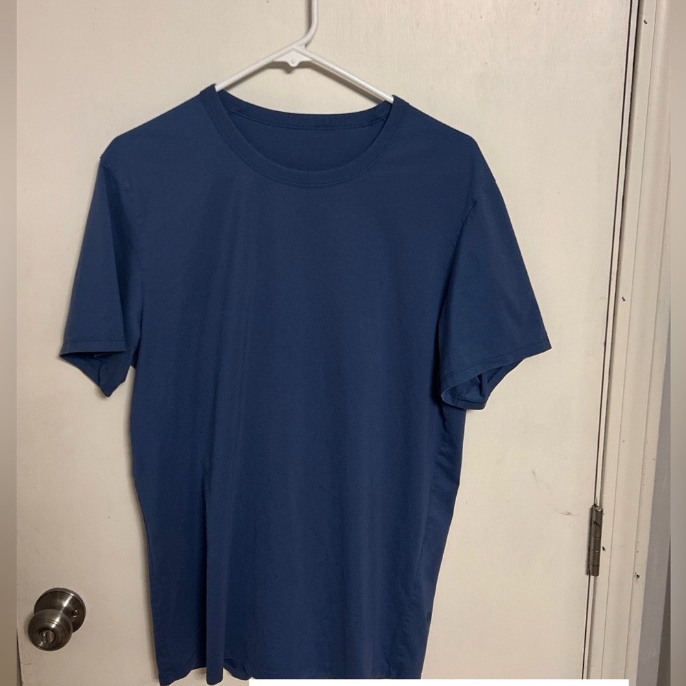 lululemon Blue Short Sleeve Tee